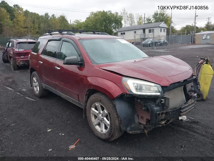 1GKKVPKD8FJ140856 2015 GMC Acadia Sle-2