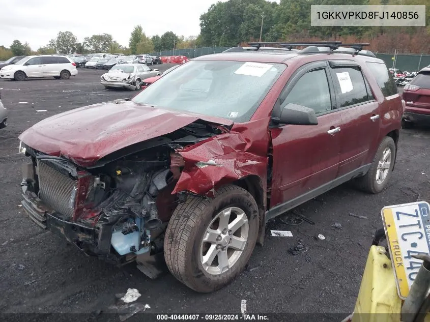 1GKKVPKD8FJ140856 2015 GMC Acadia Sle-2