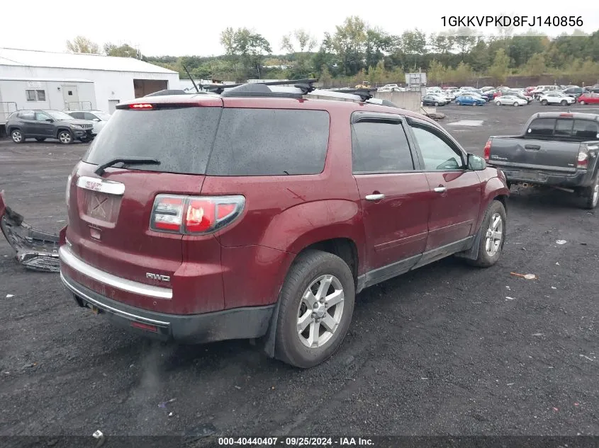 1GKKVPKD8FJ140856 2015 GMC Acadia Sle-2