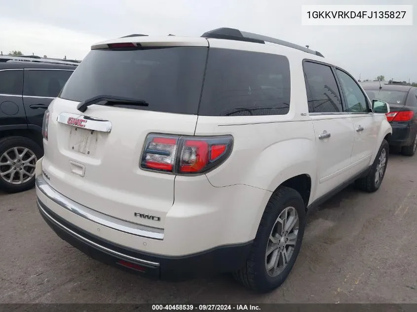 1GKKVRKD4FJ135827 2015 GMC Acadia Slt-1