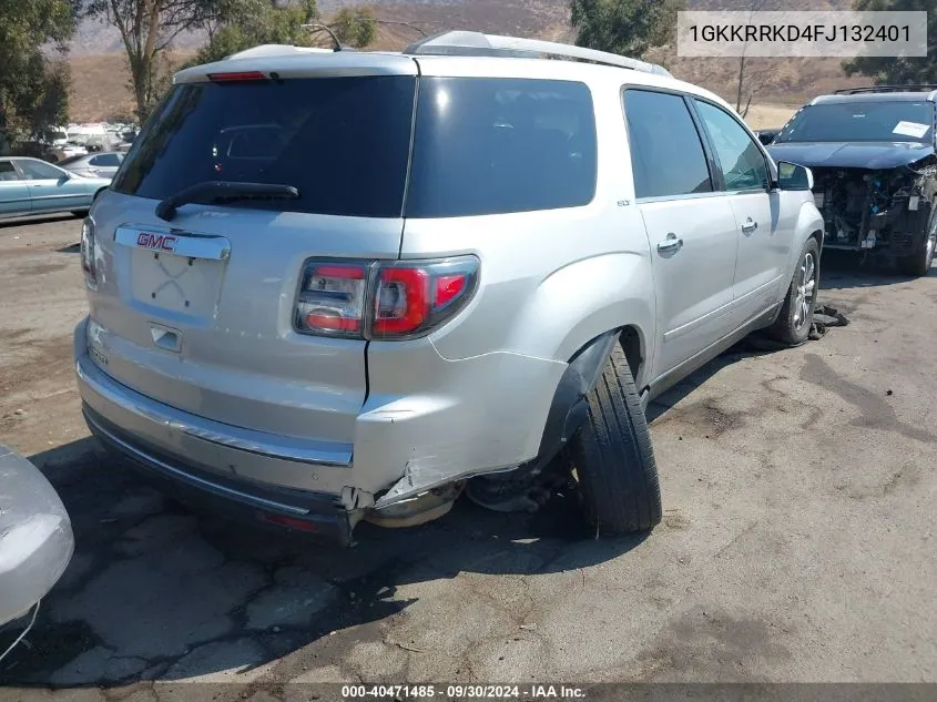 1GKKRRKD4FJ132401 2015 GMC Acadia Slt-1