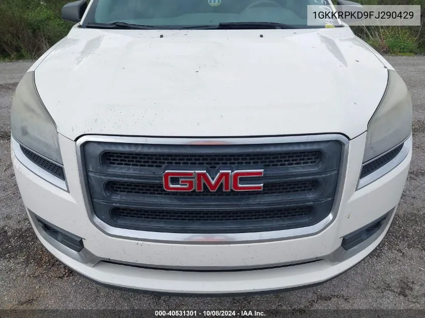 1GKKRPKD9FJ290429 2015 GMC Acadia Sle-2