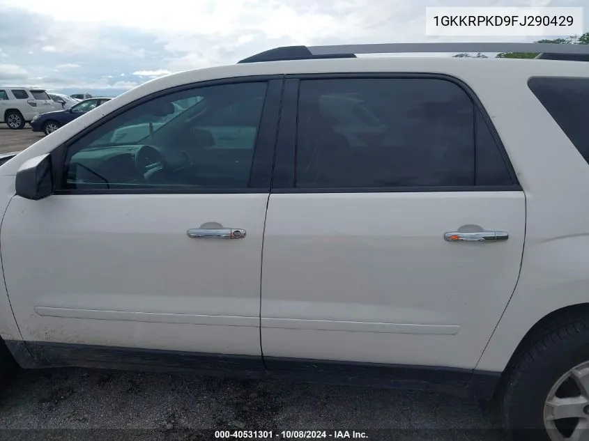 1GKKRPKD9FJ290429 2015 GMC Acadia Sle-2