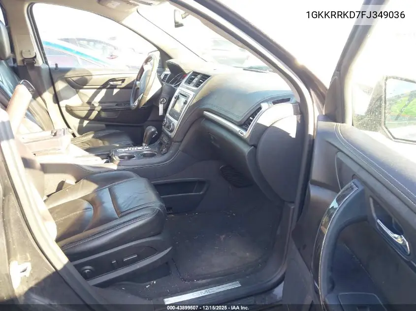 1GKKRRKD7FJ349036 2015 GMC Acadia Slt-1