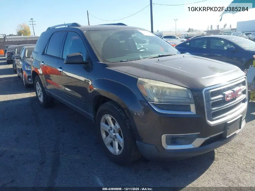 1GKKRPKD2FJ385284 2015 GMC Acadia Sle-2