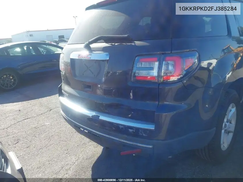 1GKKRPKD2FJ385284 2015 GMC Acadia Sle-2
