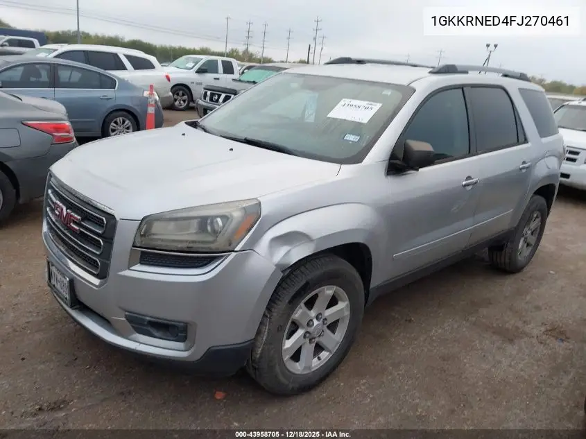 1GKKRNED4FJ270461 2015 GMC Acadia Sle-1