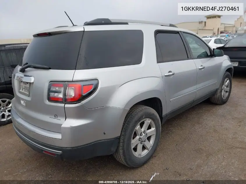 1GKKRNED4FJ270461 2015 GMC Acadia Sle-1