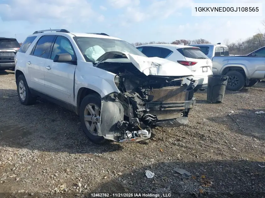1GKKVNED0GJ108565 2016 GMC Acadia