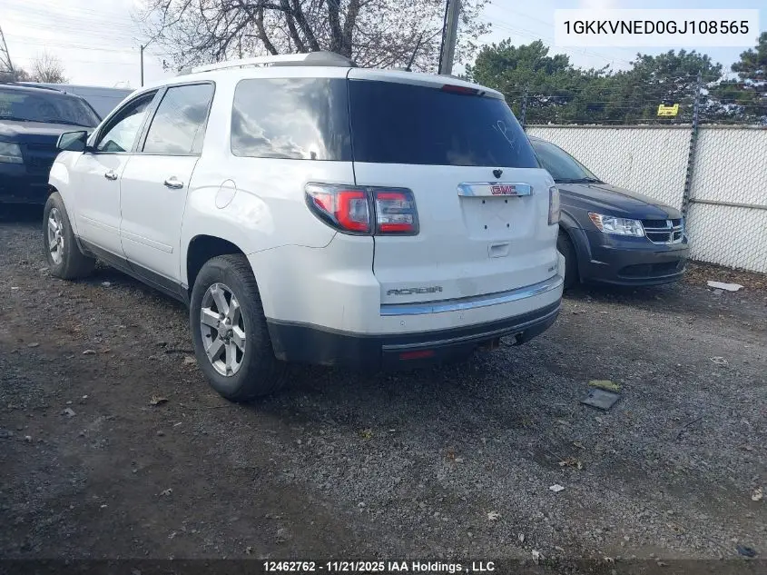1GKKVNED0GJ108565 2016 GMC Acadia
