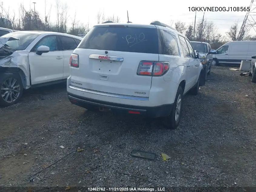 1GKKVNED0GJ108565 2016 GMC Acadia