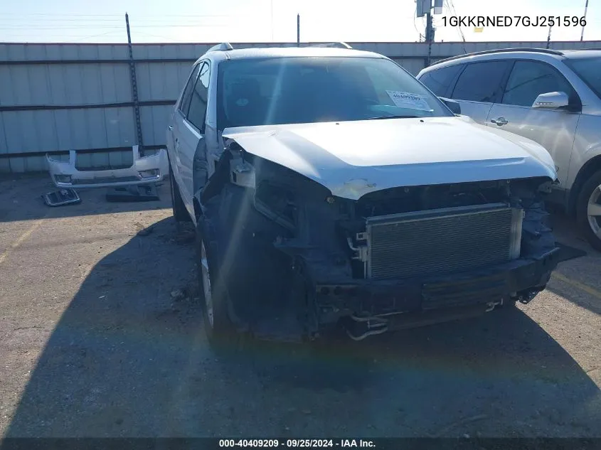 1GKKRNED7GJ251596 2016 GMC Acadia Sle-1