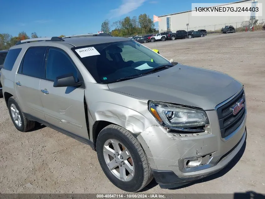 1GKKVNED7GJ244403 2016 GMC Acadia Sle-1