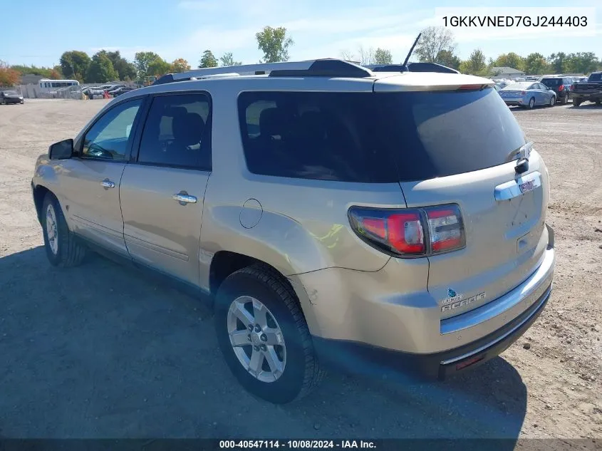 1GKKVNED7GJ244403 2016 GMC Acadia Sle-1