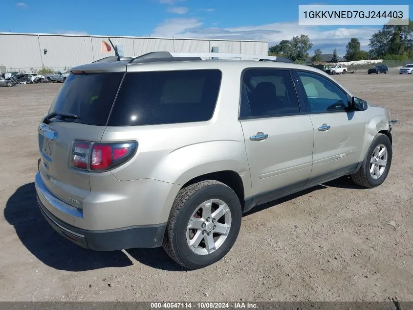 1GKKVNED7GJ244403 2016 GMC Acadia Sle-1