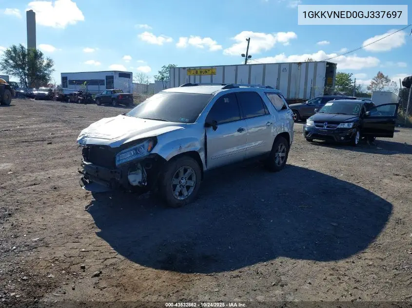 1GKKVNED0GJ337697 2016 GMC Acadia Sle-1