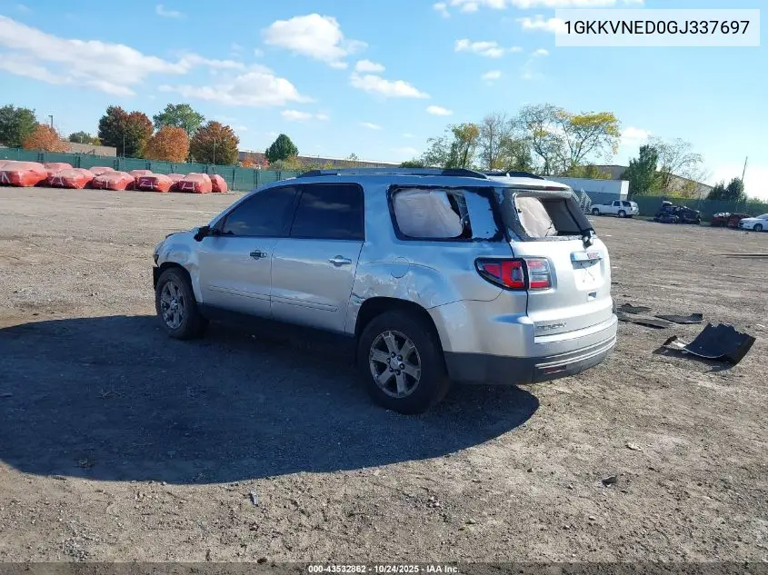 1GKKVNED0GJ337697 2016 GMC Acadia Sle-1