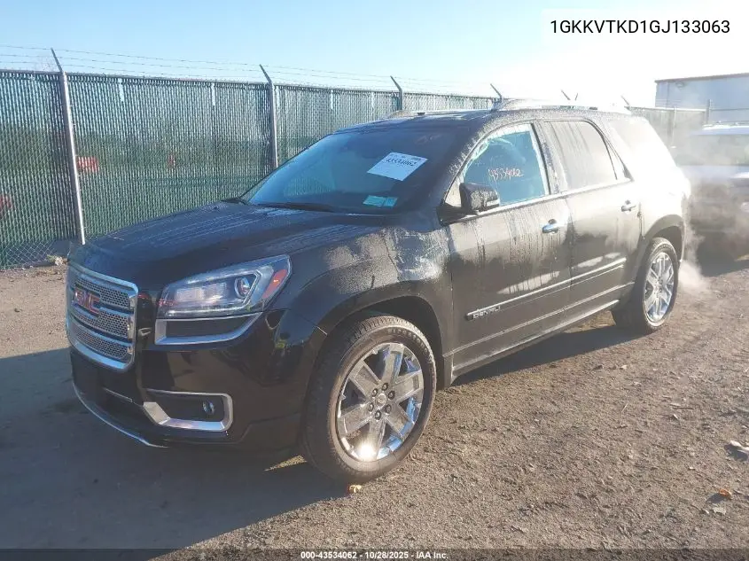 1GKKVTKD1GJ133063 2016 GMC Acadia Denali
