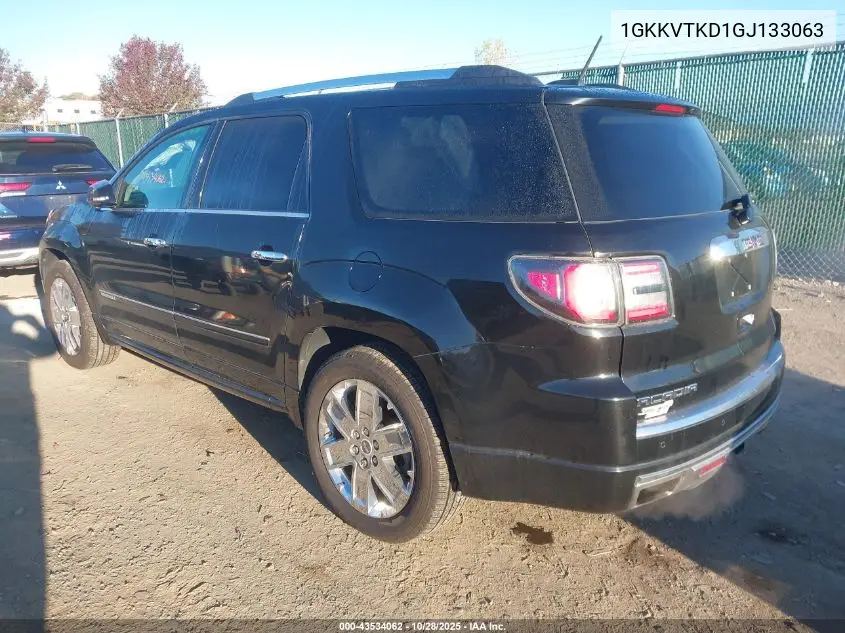 1GKKVTKD1GJ133063 2016 GMC Acadia Denali