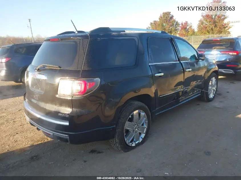 1GKKVTKD1GJ133063 2016 GMC Acadia Denali