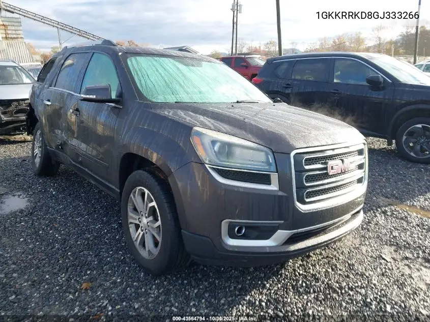 1GKKRRKD8GJ333266 2016 GMC Acadia Slt-1