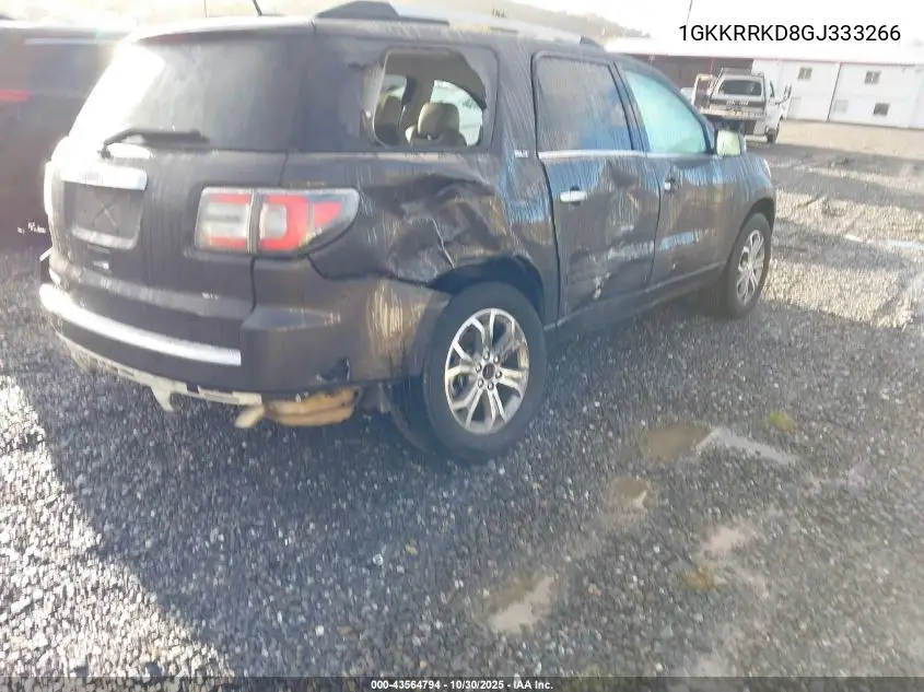 1GKKRRKD8GJ333266 2016 GMC Acadia Slt-1