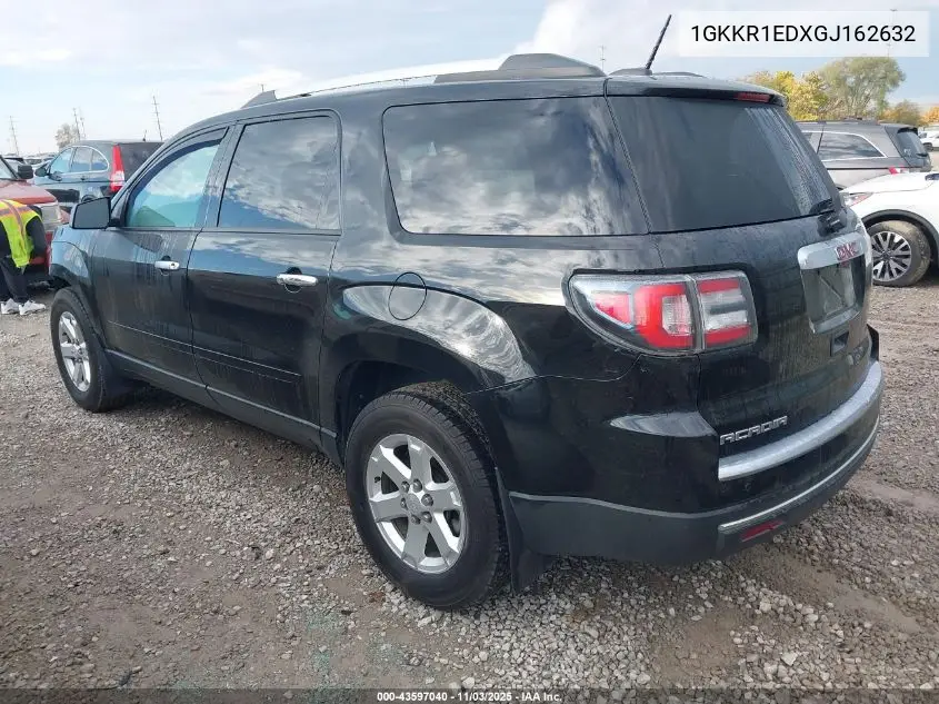 1GKKR1EDXGJ162632 2016 GMC Acadia Sl