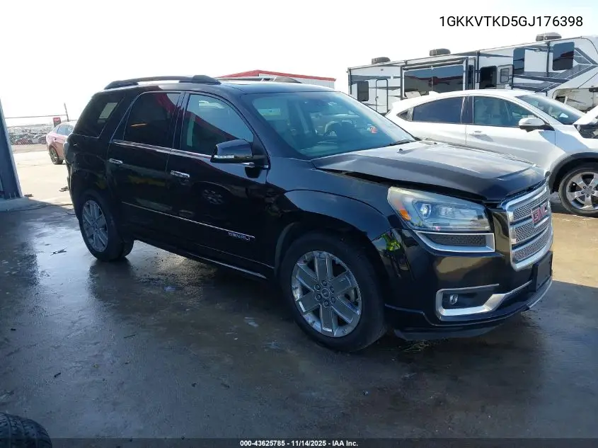 1GKKVTKD5GJ176398 2016 GMC Acadia Denali