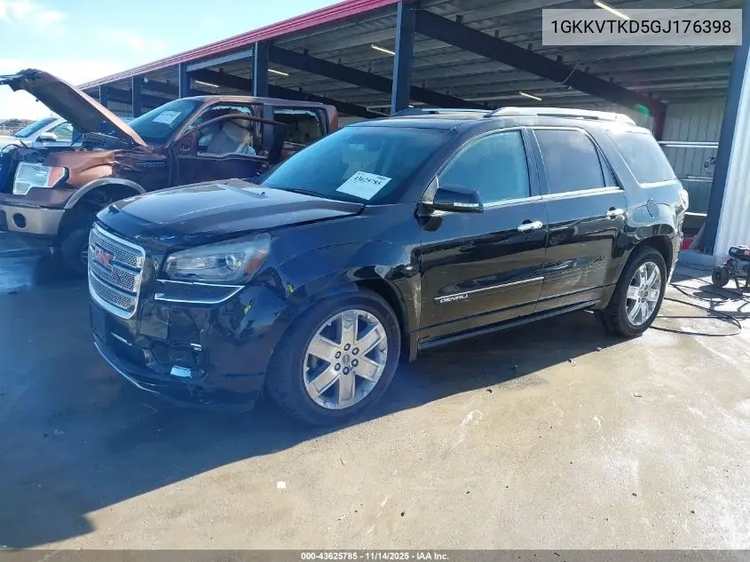 1GKKVTKD5GJ176398 2016 GMC Acadia Denali