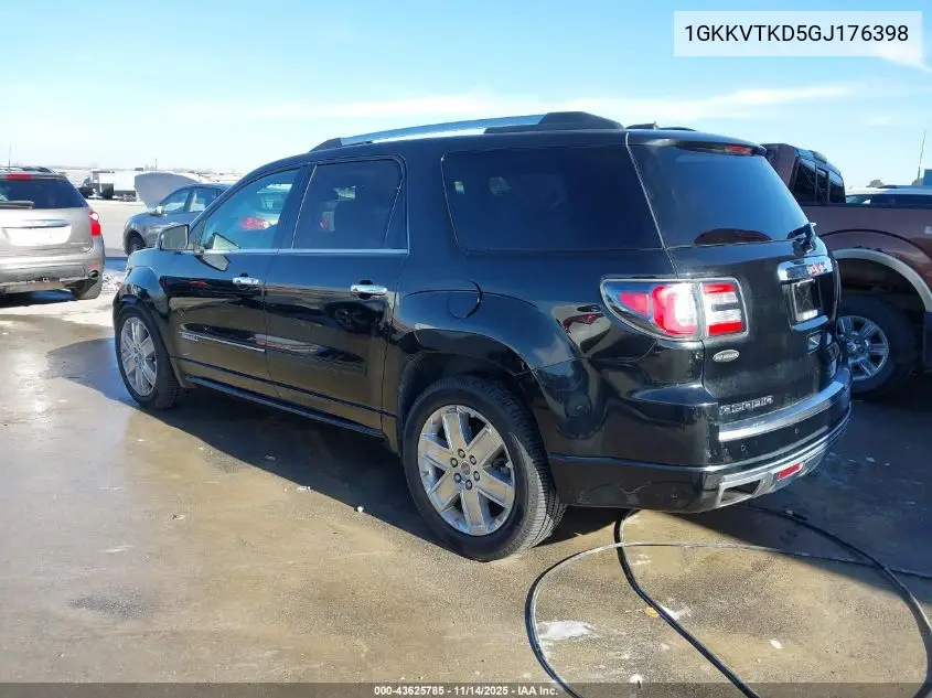 1GKKVTKD5GJ176398 2016 GMC Acadia Denali