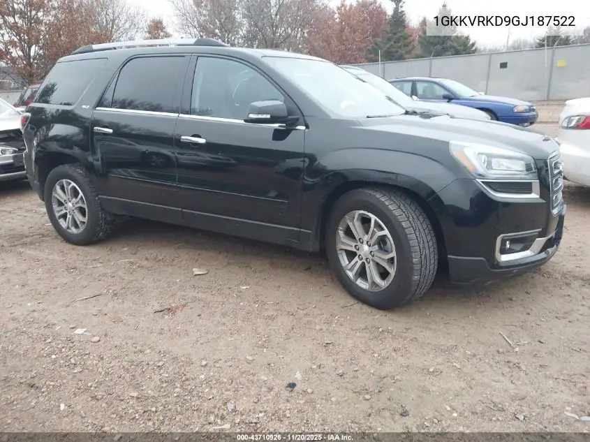 1GKKVRKD9GJ187522 2016 GMC Acadia Slt-1