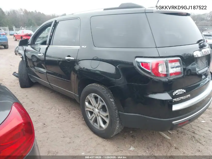 1GKKVRKD9GJ187522 2016 GMC Acadia Slt-1