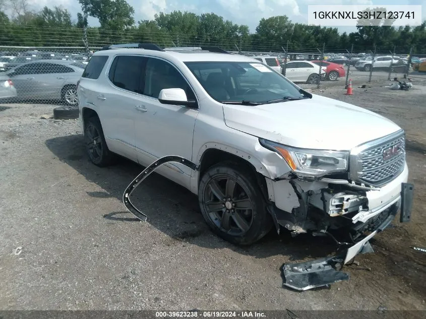 1GKKNXLS3HZ123741 2017 GMC Acadia Denali