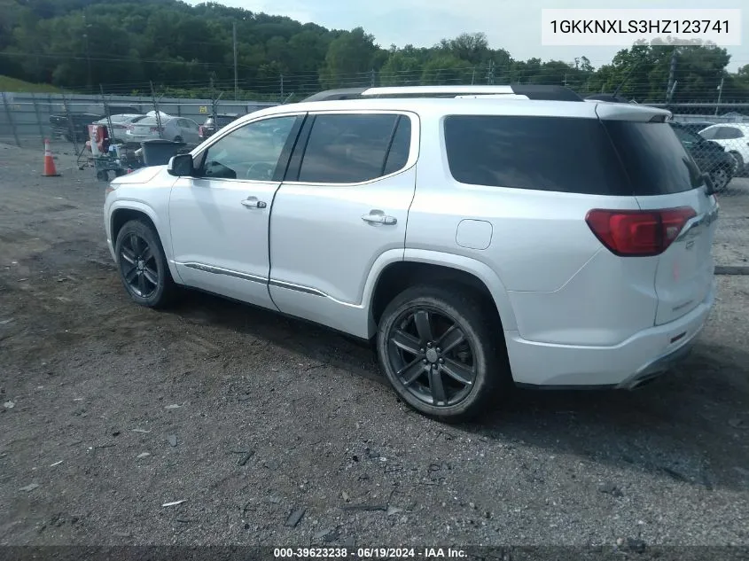 1GKKNXLS3HZ123741 2017 GMC Acadia Denali