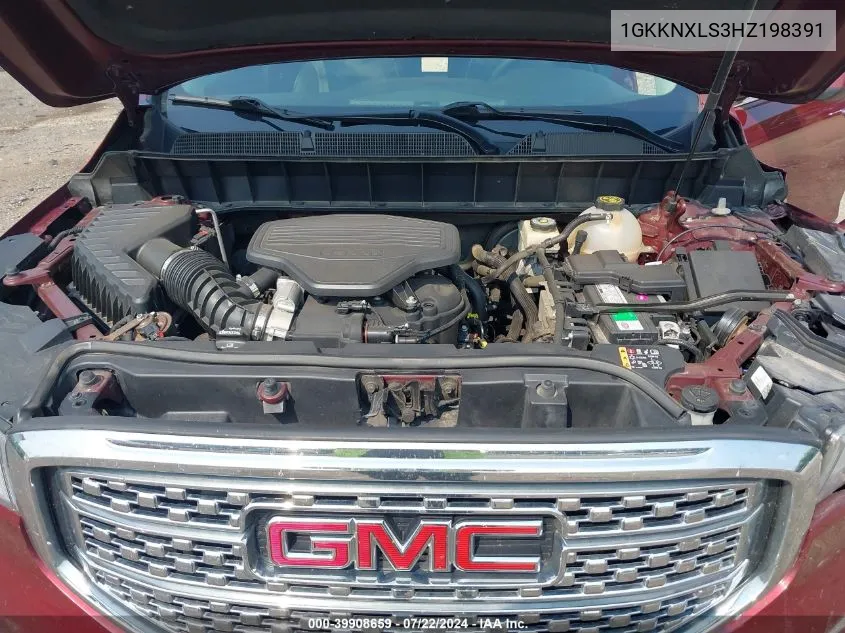 1GKKNXLS3HZ198391 2017 GMC Acadia Denali