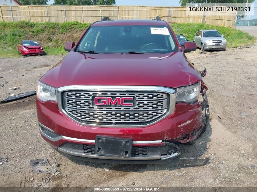 1GKKNXLS3HZ198391 2017 GMC Acadia Denali