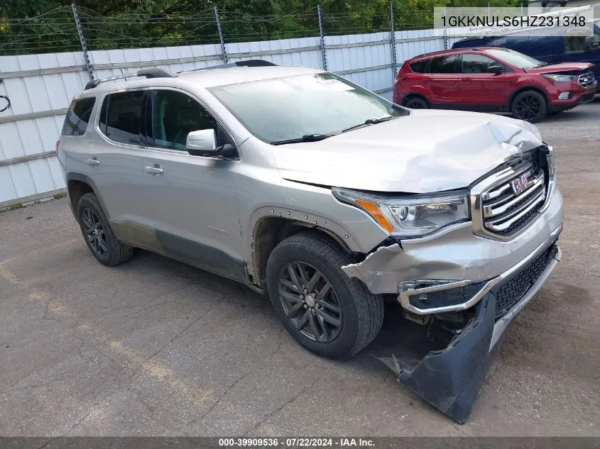 1GKKNULS6HZ231348 2017 GMC Acadia Slt-1