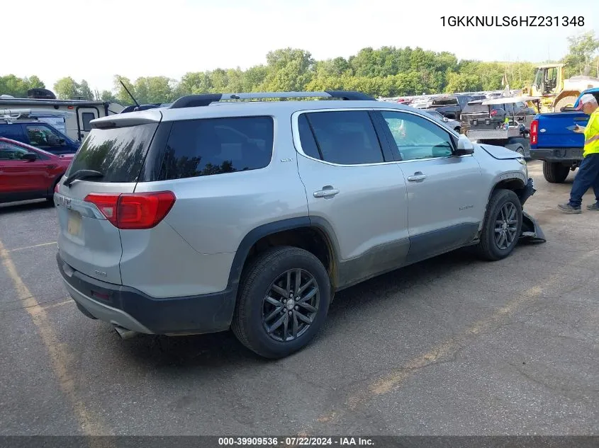 1GKKNULS6HZ231348 2017 GMC Acadia Slt-1