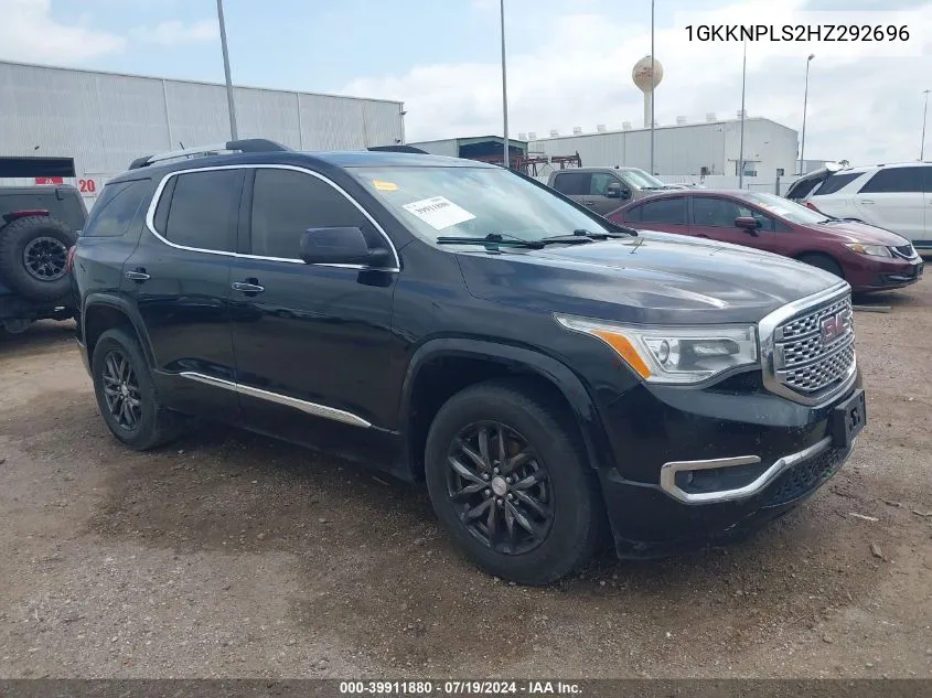 1GKKNPLS2HZ292696 2017 GMC Acadia Denali