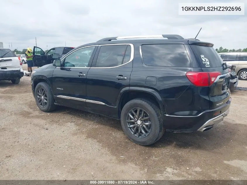 1GKKNPLS2HZ292696 2017 GMC Acadia Denali