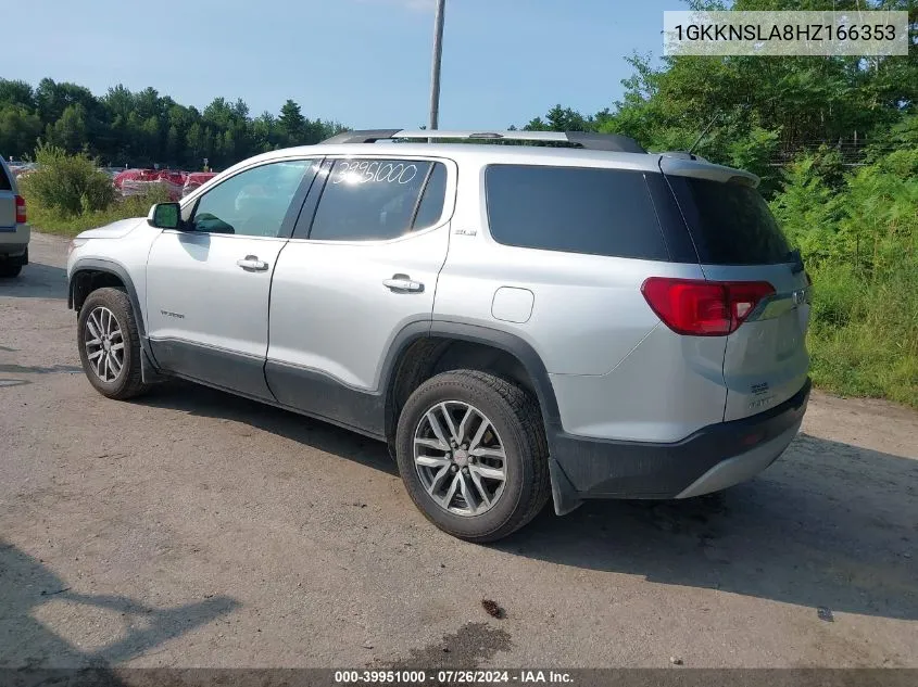 1GKKNSLA8HZ166353 2017 GMC Acadia Sle-2