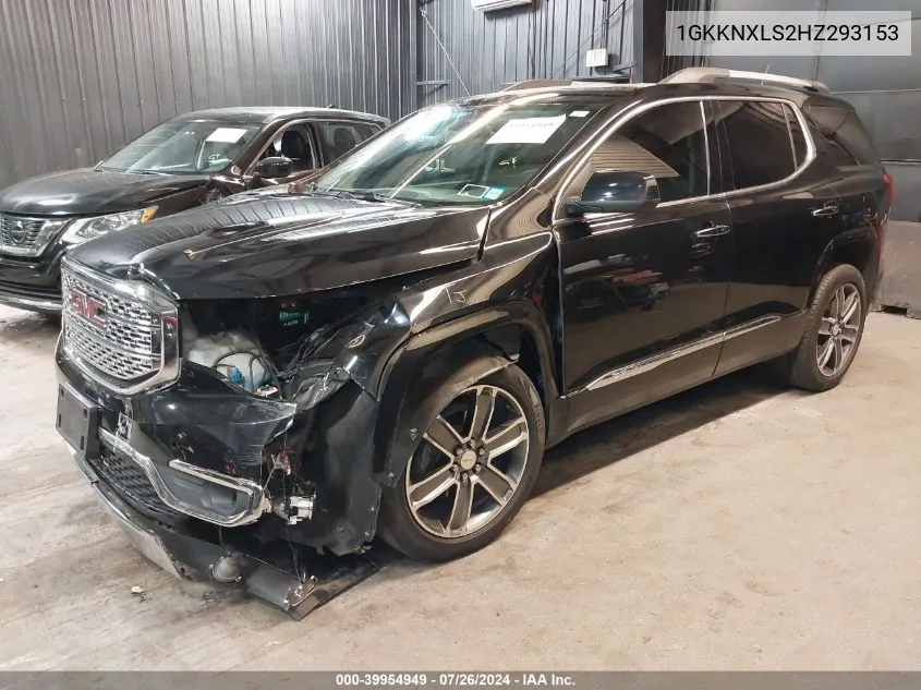 1GKKNXLS2HZ293153 2017 GMC Acadia Denali