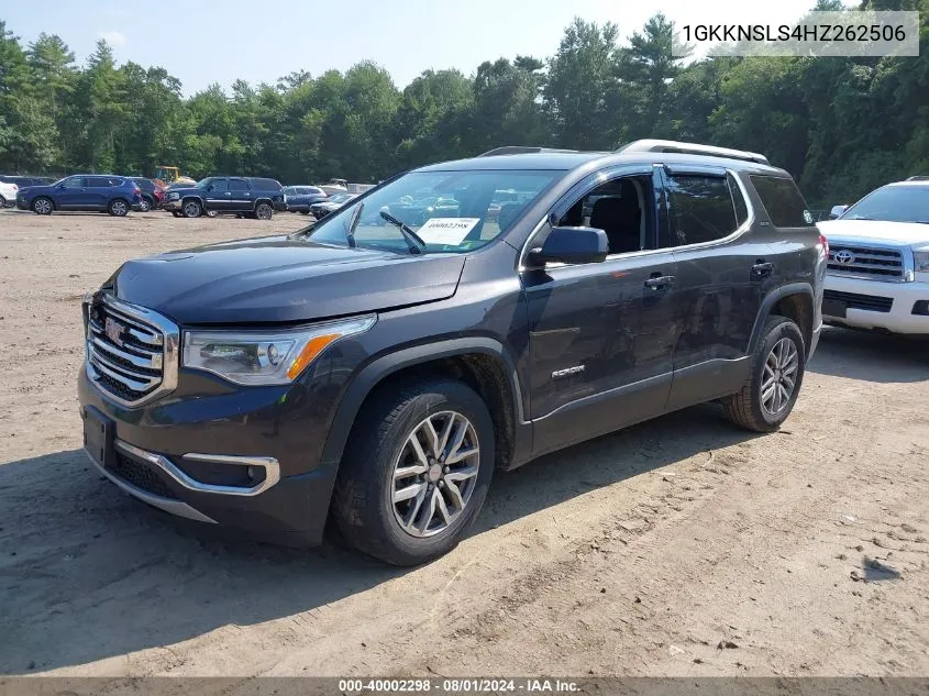 1GKKNSLS4HZ262506 2017 GMC Acadia Sle-2