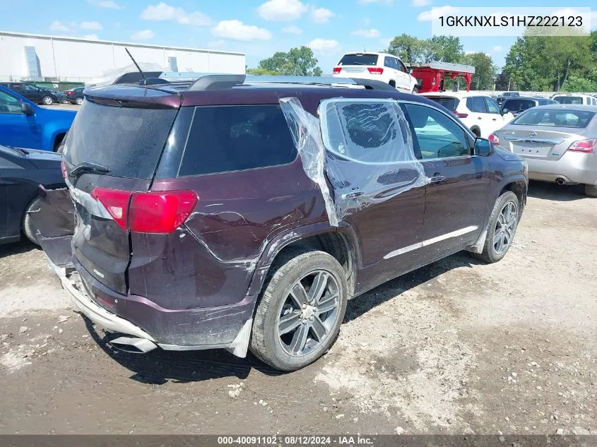 1GKKNXLS1HZ222123 2017 GMC Acadia Denali