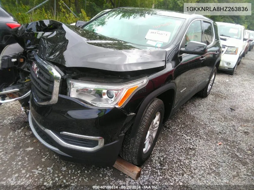 1GKKNRLA8HZ263836 2017 GMC Acadia Sle-1