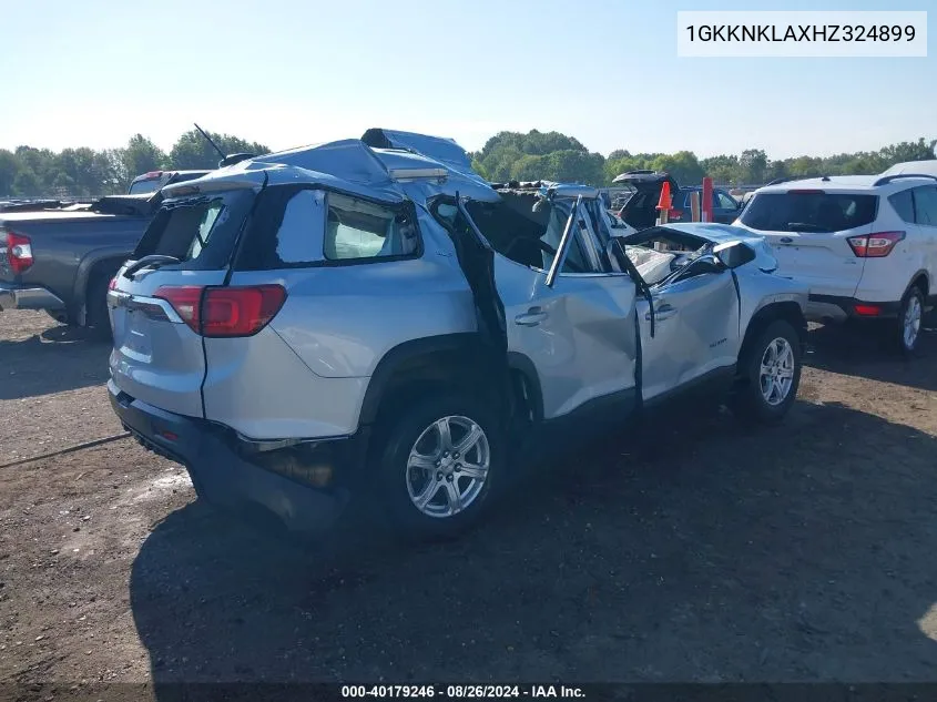 1GKKNKLAXHZ324899 2017 GMC Acadia Sle-1