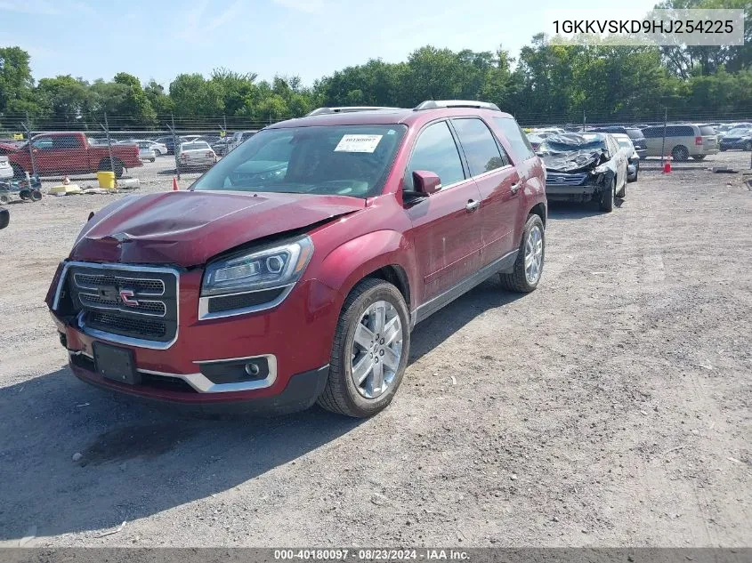 1GKKVSKD9HJ254225 2017 GMC Acadia Limited