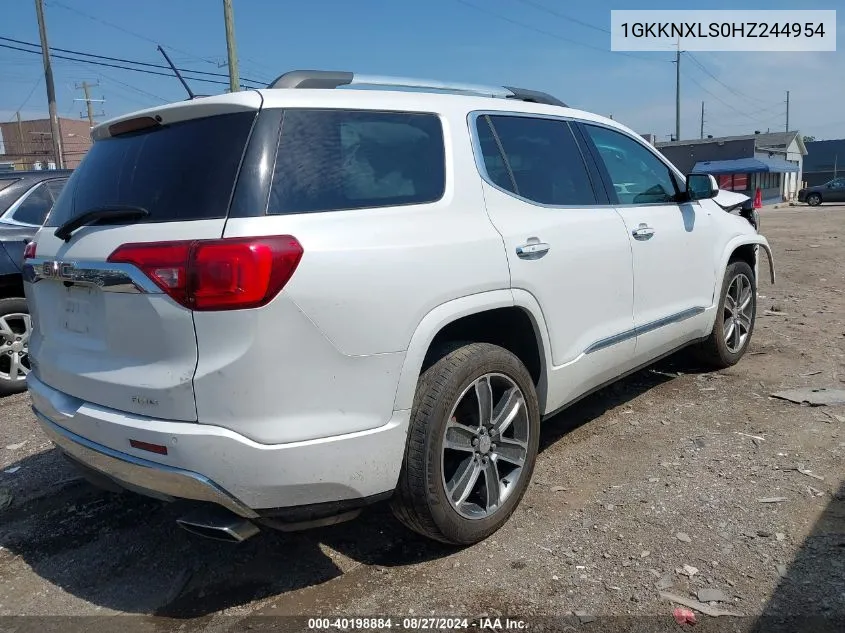 1GKKNXLS0HZ244954 2017 GMC Acadia Denali