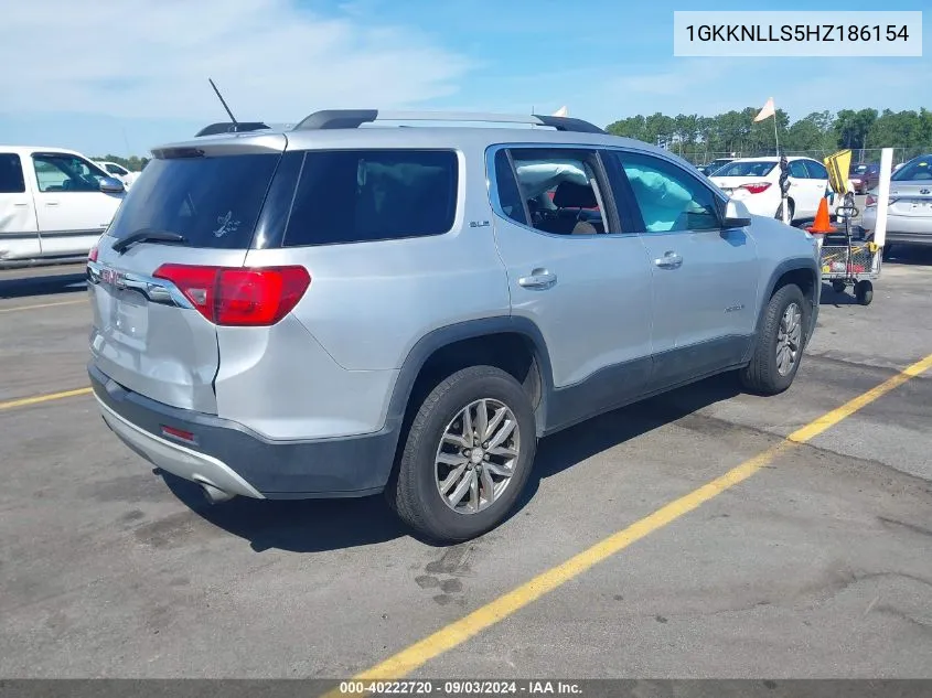 1GKKNLLS5HZ186154 2017 GMC Acadia Sle-2