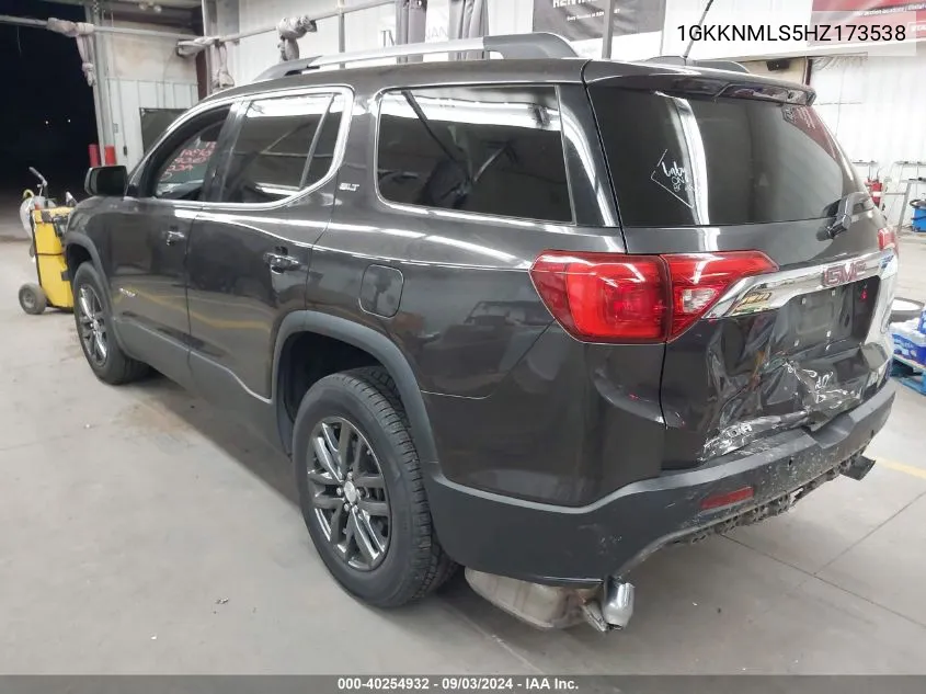 1GKKNMLS5HZ173538 2017 GMC Acadia Slt-1